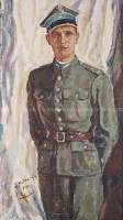 Portret Jerzego Piotrowicza podporucznika 18. pułku ułanów pomorskich