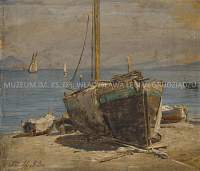 Studium łodzi - Capri 1888 r.